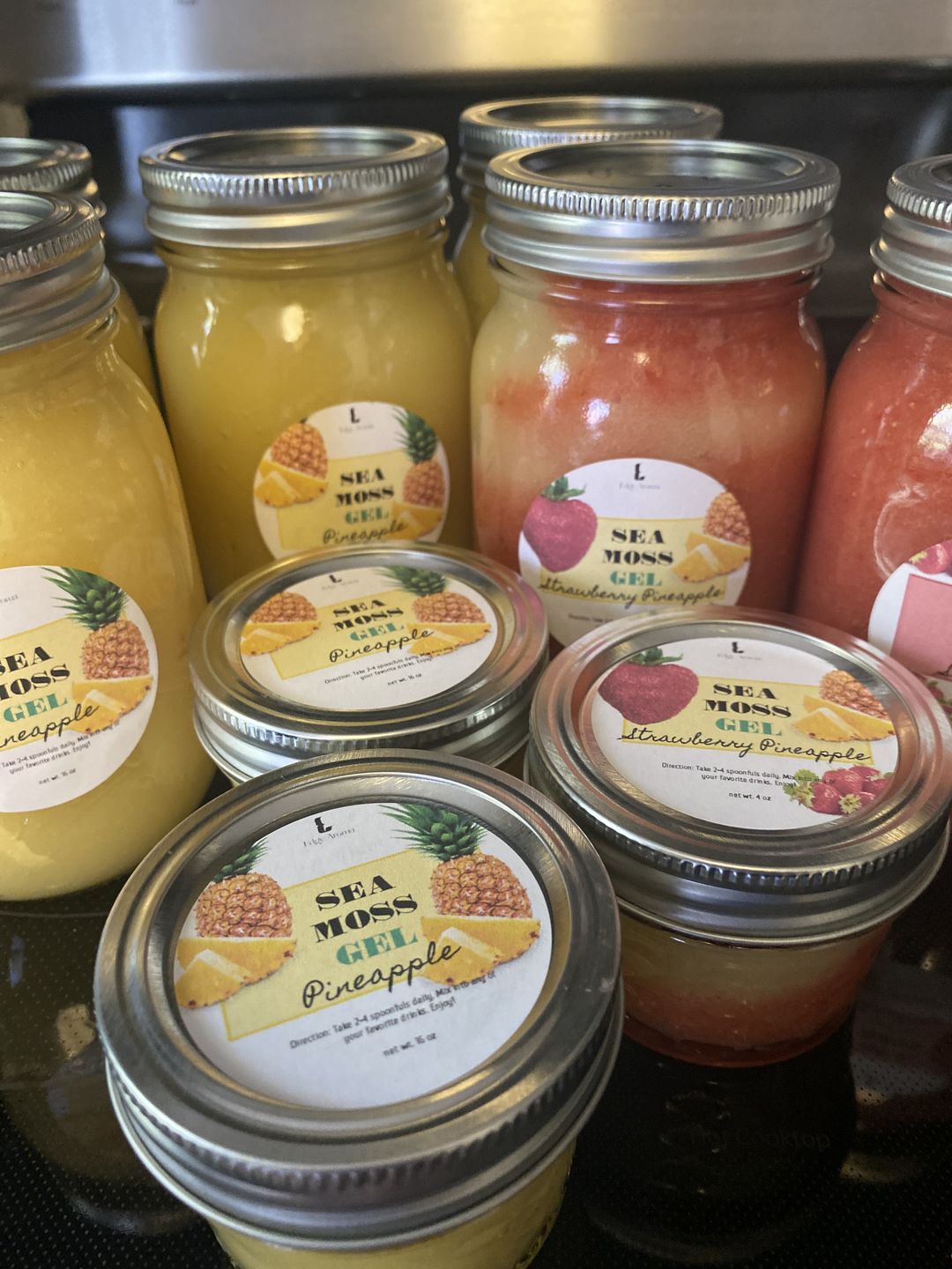 Customer photo review of St. Lucia Wildcrafted Gold Raw Sea Moss