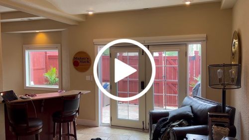 Customer video review of SmartWings Motorized Light Filtering Roller Shades 70% Blackout Safari