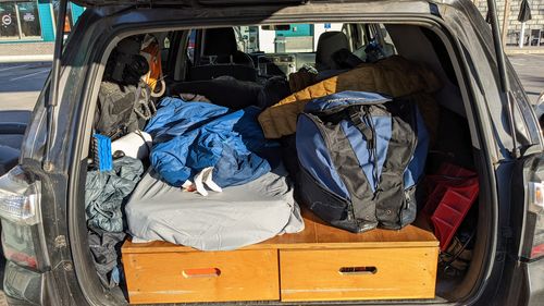 Customer photo review of Deepsleep Solo Mat for Toyota 4Runner