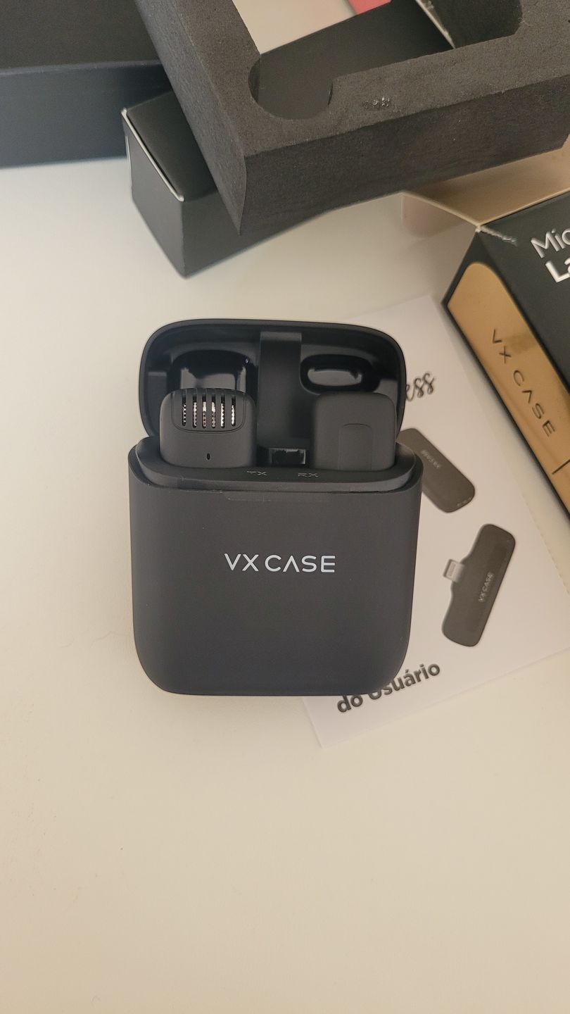 Customer photo review of Microfone de Lapela Wireless Lightning