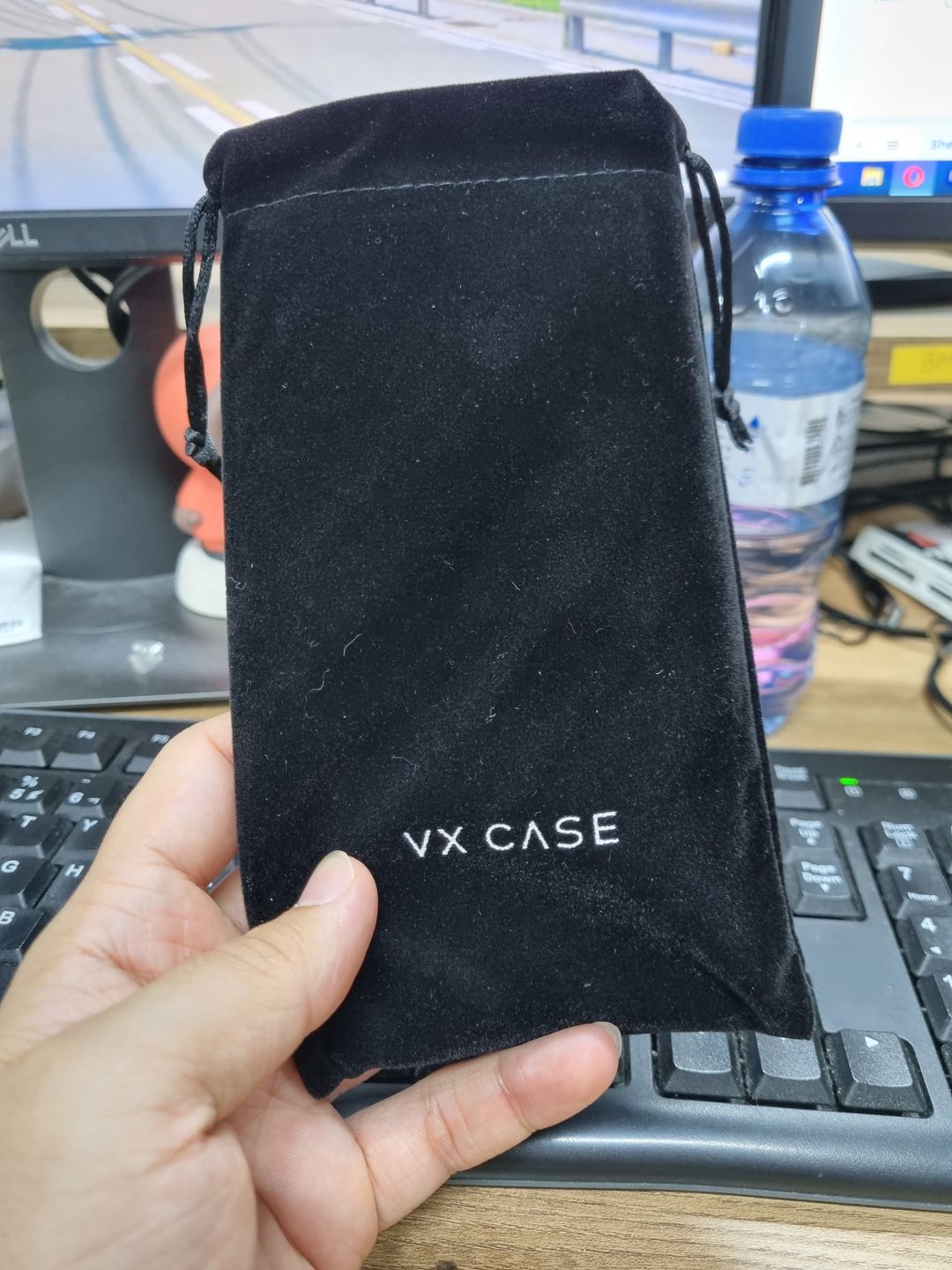 Customer photo review of Novo Teclado Bluetooth para Celular VX Case