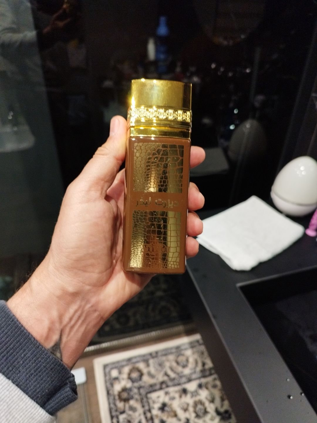 Customer photo review of NABEEL - DESERT LEATHER