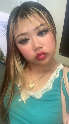 Customer photo review of Russian Blue Contact Lenses(12 months of use)