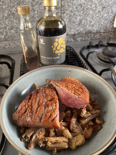 Customer photo review of White Bean Sauce - Vollmundige Sojasauce