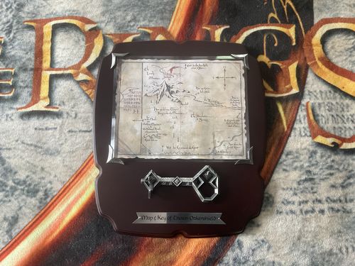 Customer photo review of Thorin's Key & Map - Full Size Edition - The Hobbit