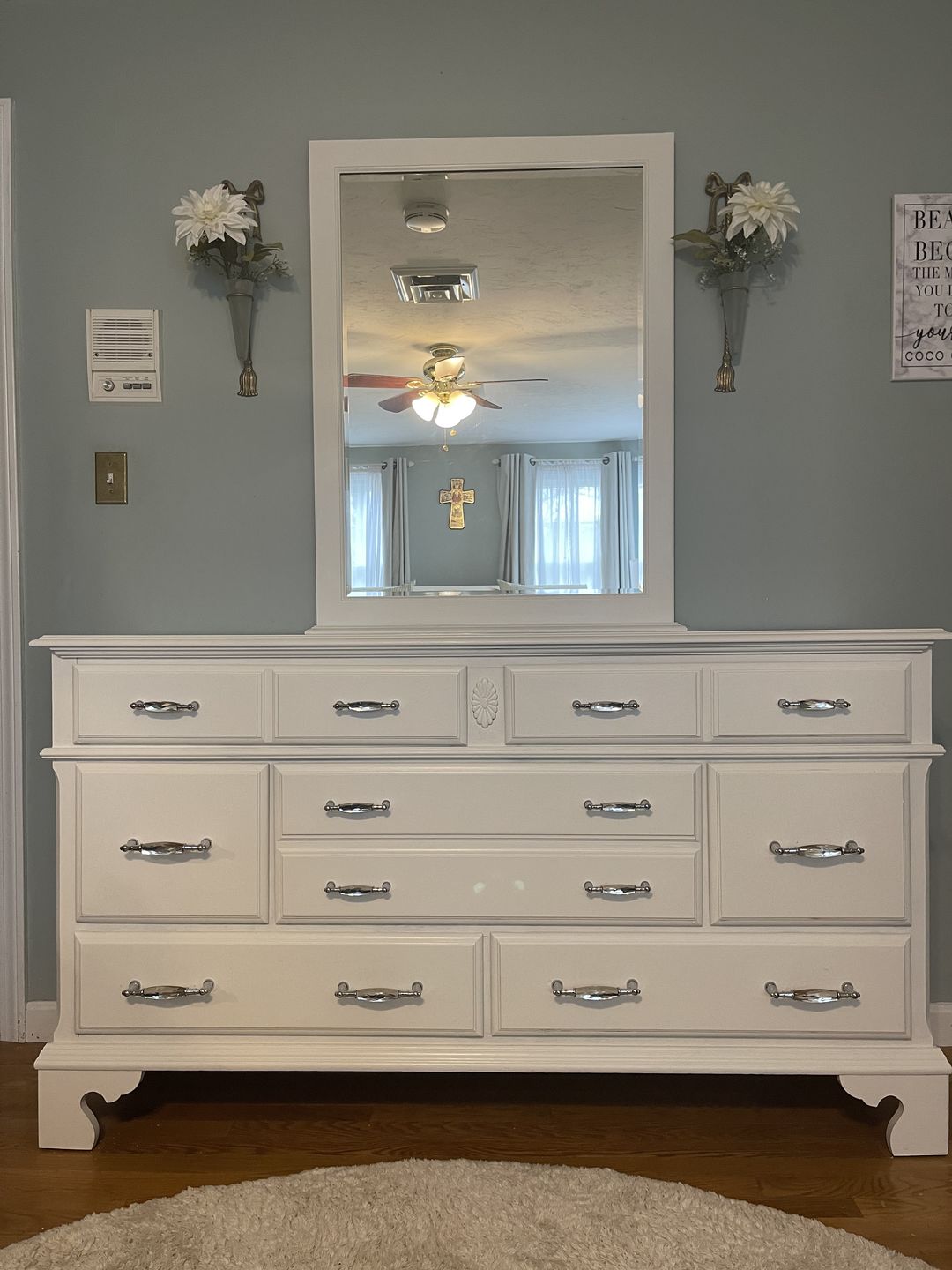 Customer photo review of Weybridge White - One Step Paint