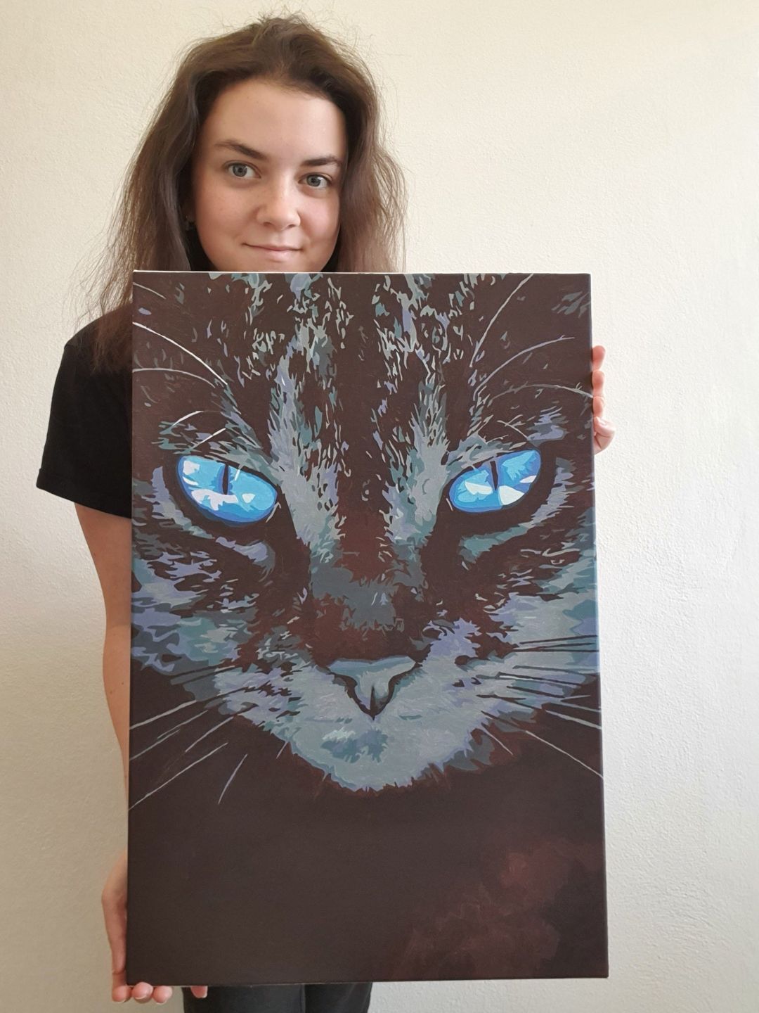 Customer photo review of Malen nach Zahlen - DEIN EIGENES FOTO