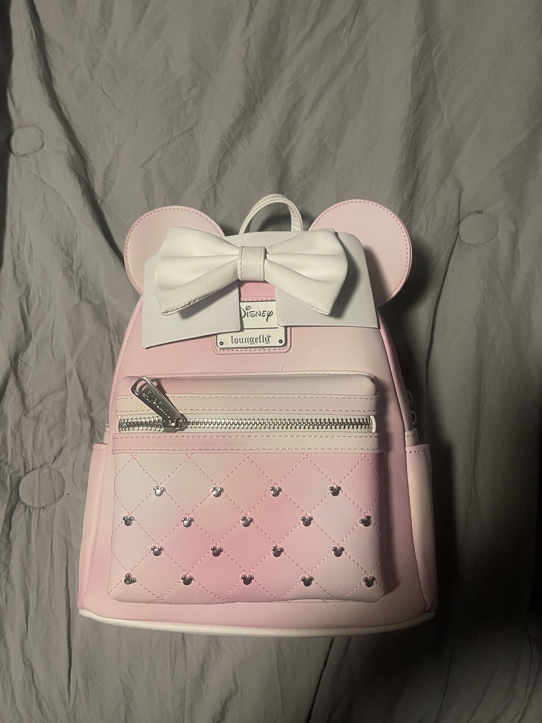 Customer photo review of 707 Street Exclusive - Loungefly Disney The Minnie Mouse Classic Series Mini Backpack - Sakura