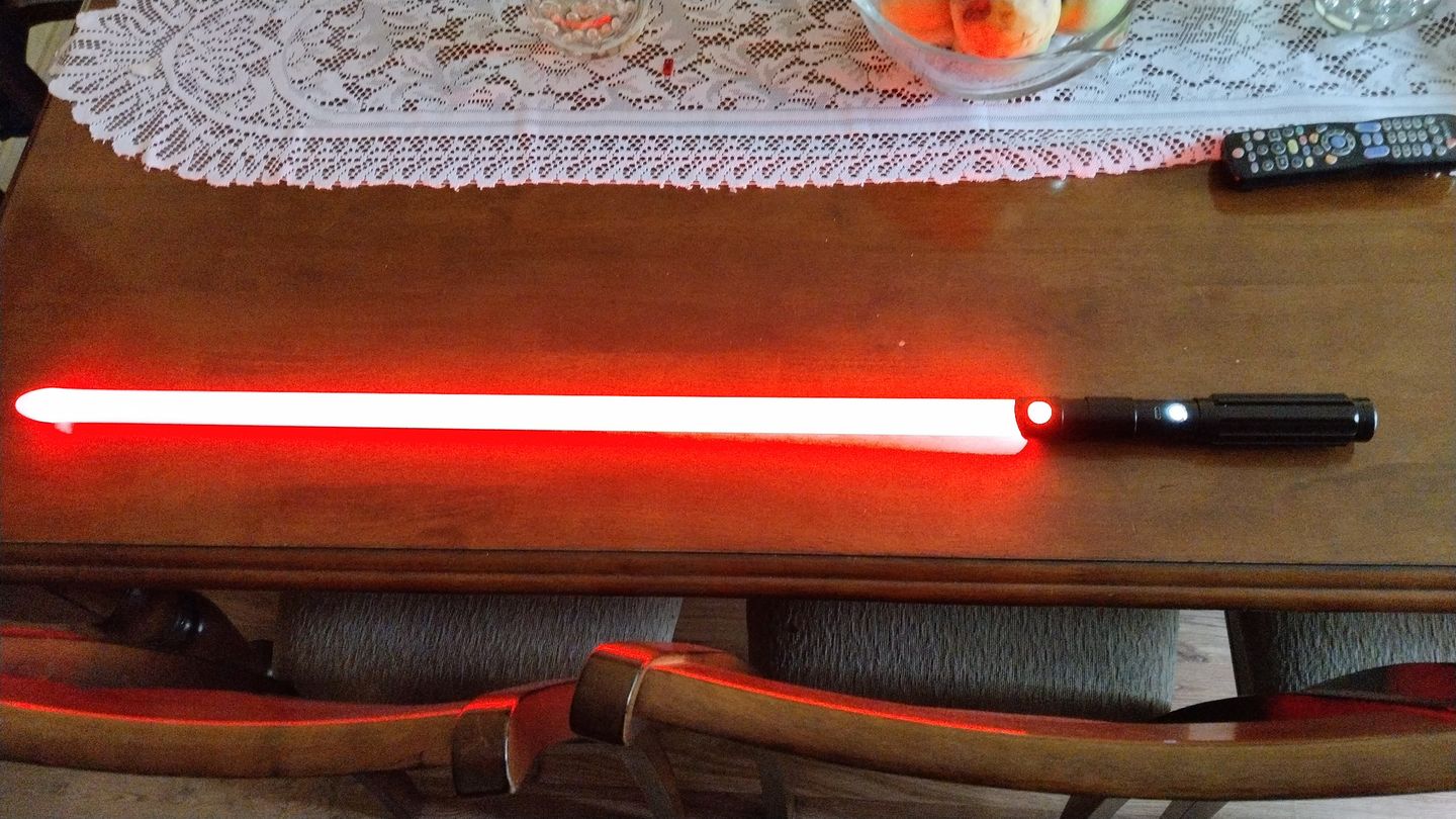 Customer photo review of Moon Light Lightsaber
