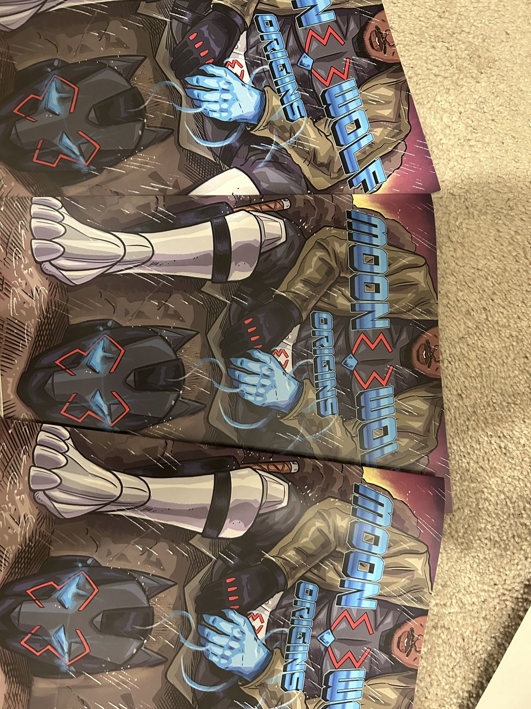 Customer photo review of Custom Comic Book – Turn Your Story Into a Fully Illustrated Comic
