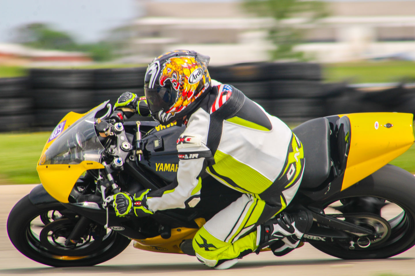 Customer photo review of OneX USA Pro Race Gloves - Fluor Yellow