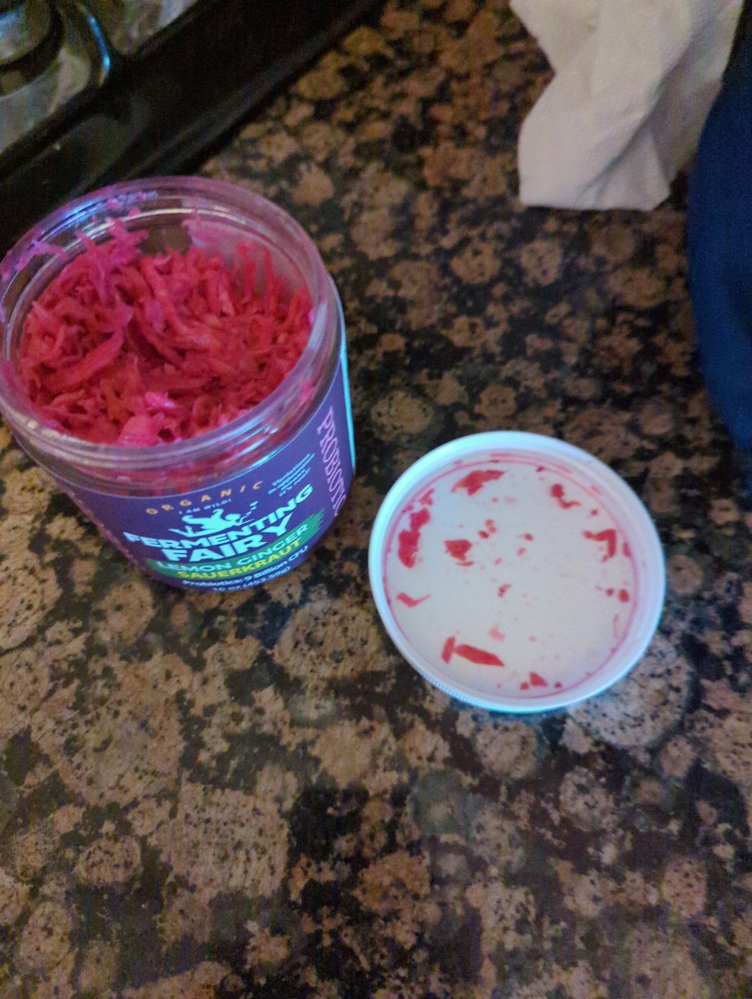 Customer photo review of Lemon Ginger Sauerkraut