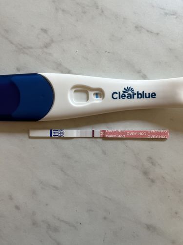Customer photo review of Pregnancy Test Strips (Ultra-Sensitive)