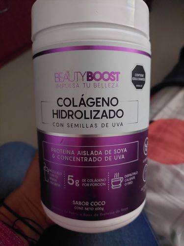 Customer photo review of COLÁGENO HIDROLIZADO CON VITAMINA C, D3, BIOTINA Y SEMILLAS DE UVA