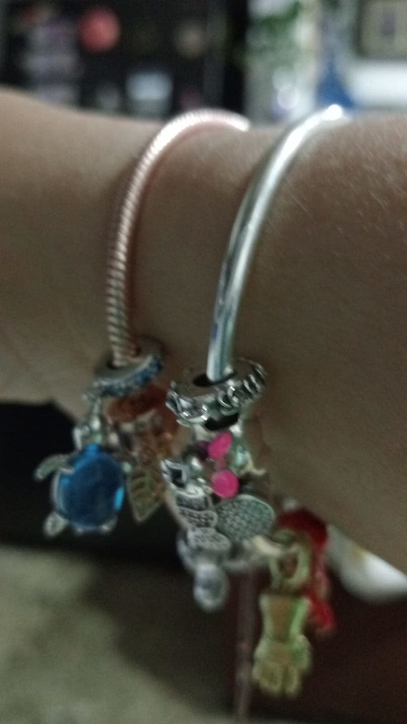 Customer photo review of Charm Conchita de Mar con Perla