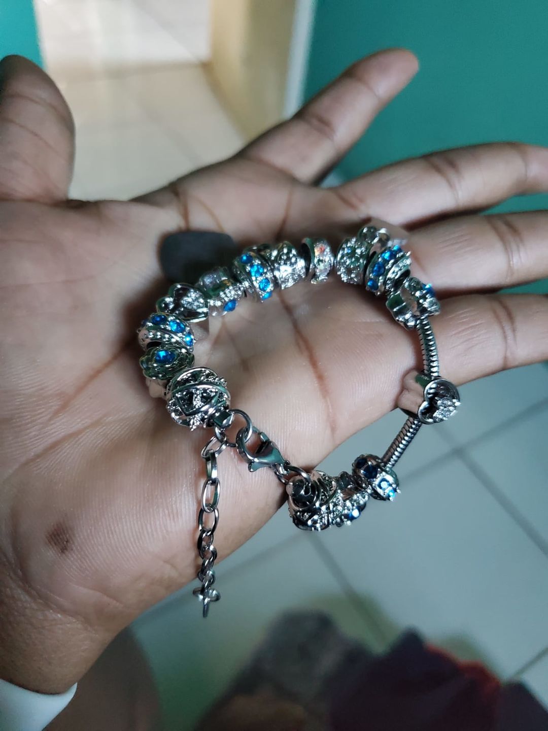 Customer photo review of Mother Daughter Eternal Love Bracelets