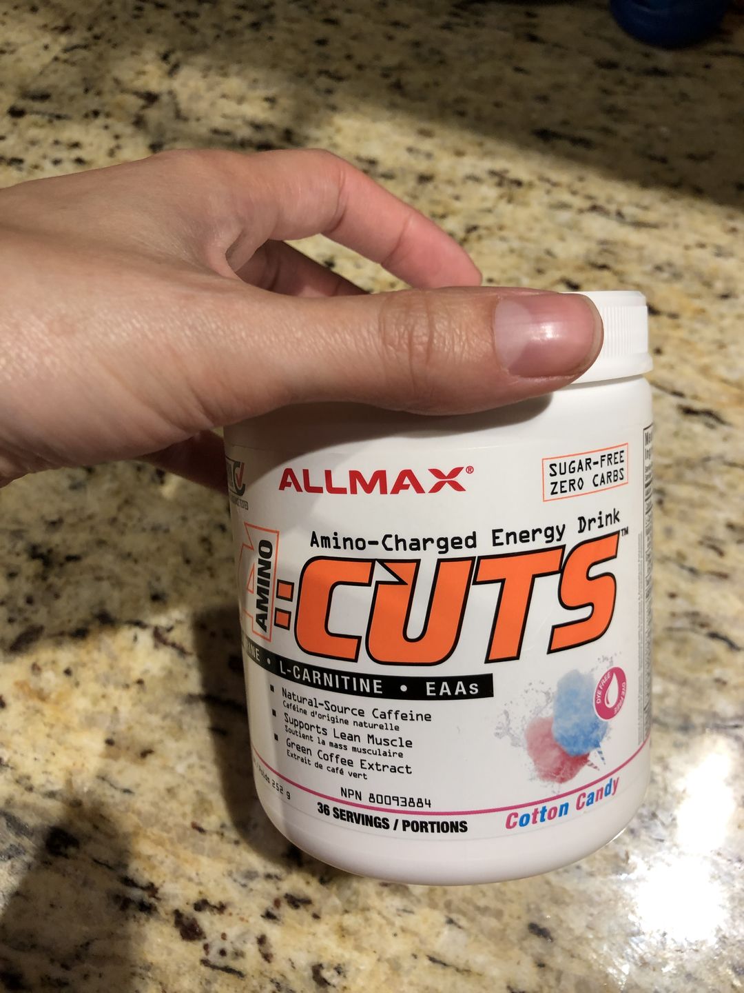 Customer photo review of Allmax - A-CUTS 252g