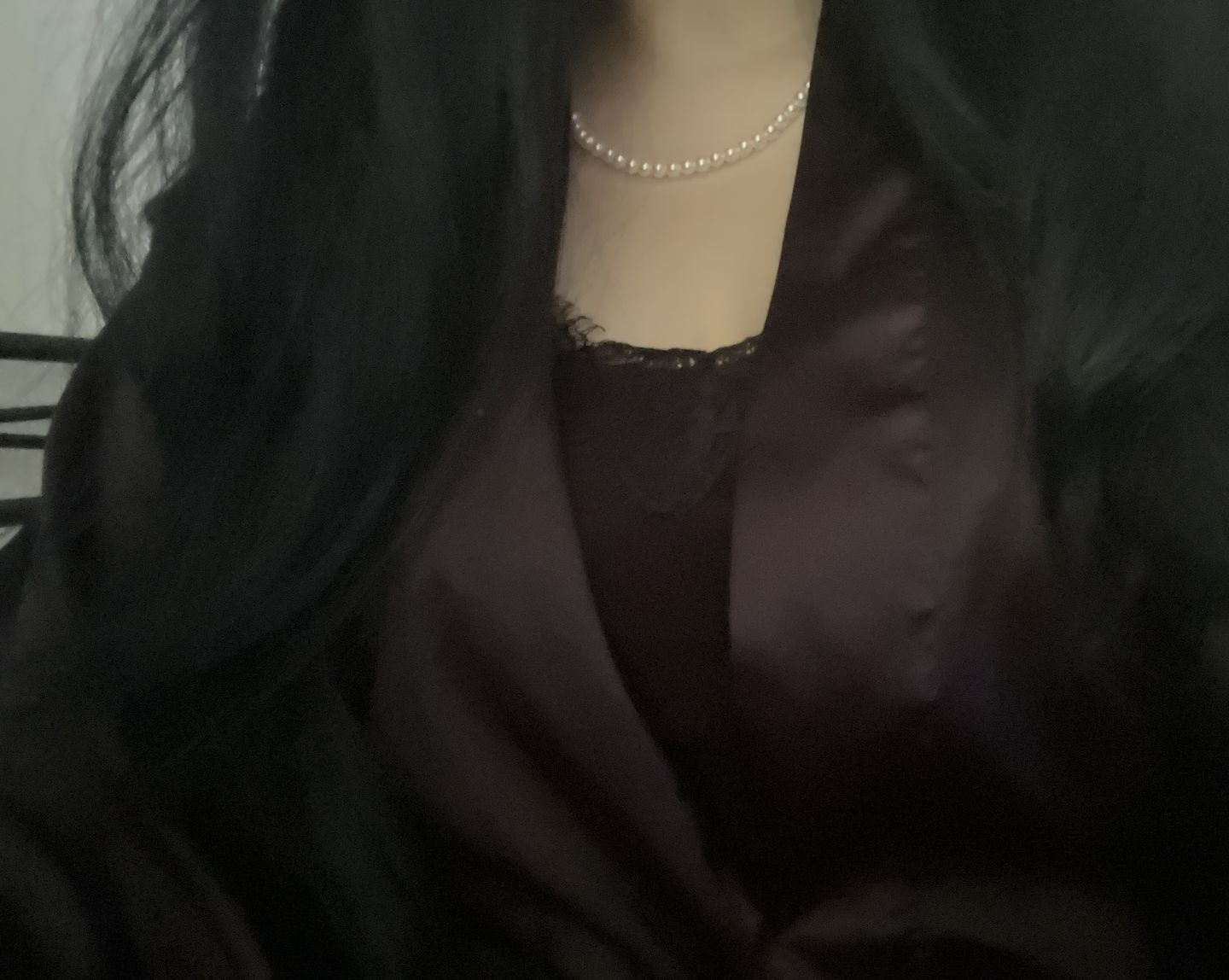 Customer photo review of Jacinta Perlenkette | 18K vergoldet