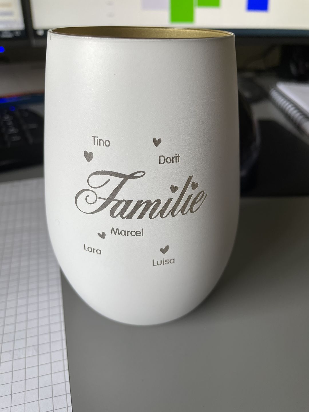 Customer photo review of Familie ist... - Familien-Windlicht
