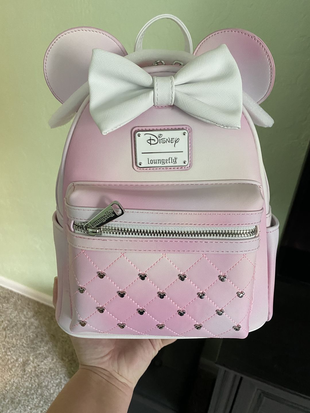 Customer photo review of 707 Street Exclusive - Loungefly Disney The Minnie Mouse Classic Series Mini Backpack - Sakura