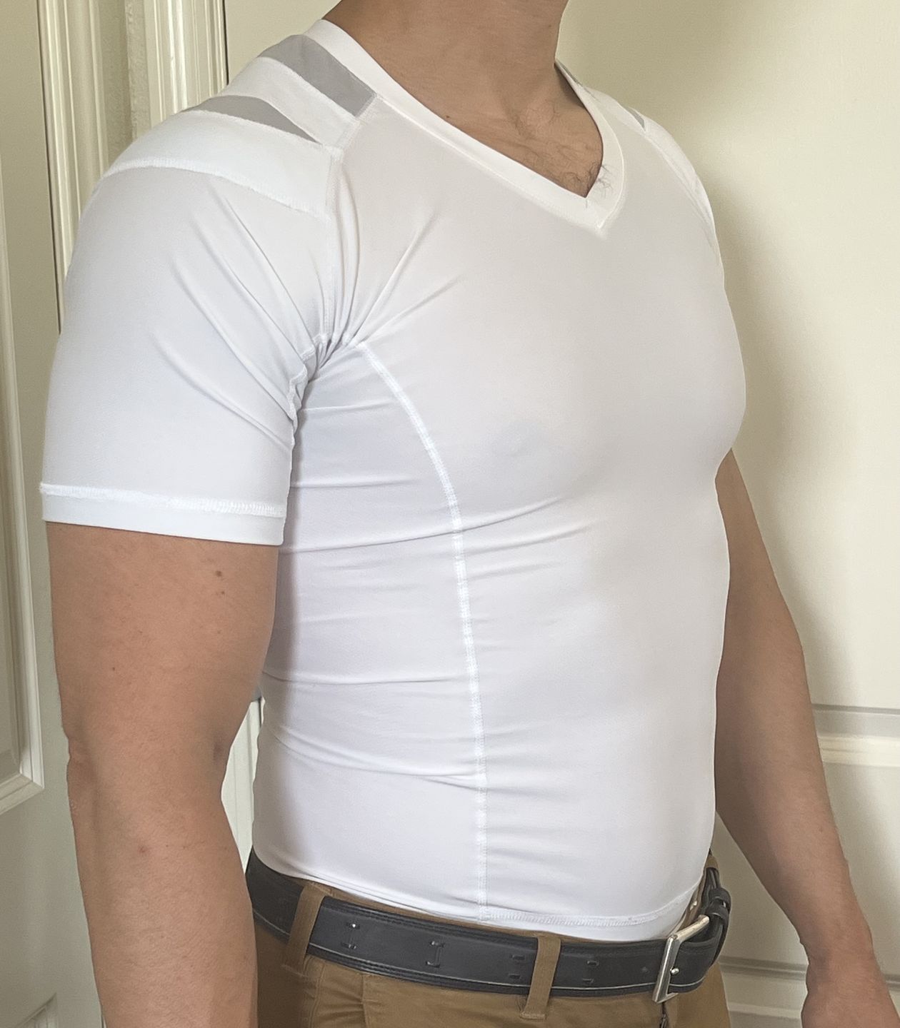 Customer photo review of Posture Shirt® For Men - Pullover