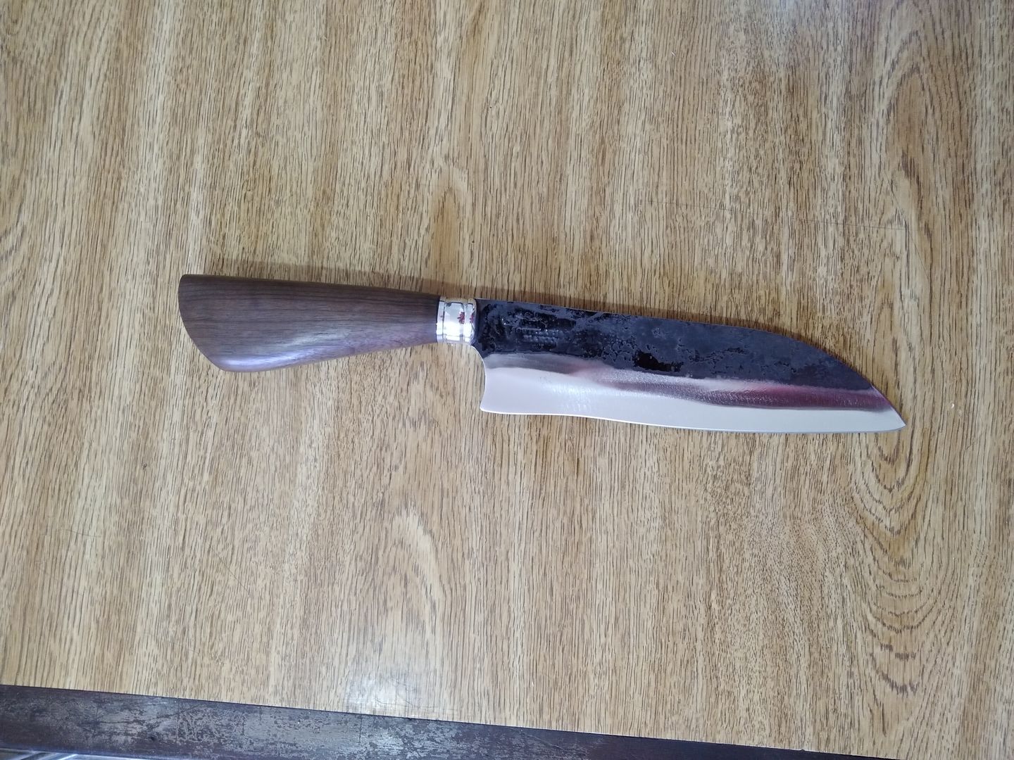 Customer photo review of PROMOÇÃO TERMINA HOJE - Faca Artesanal Brut de Forge Japonesa