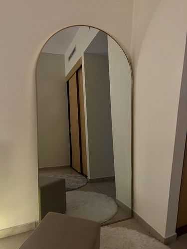 Customer photo review of Gold Arch Full Length Mirror (7 Sizes)