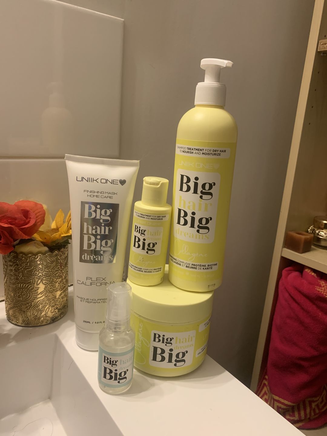 Customer photo review of Gamme Collagène - Masque 500 ml