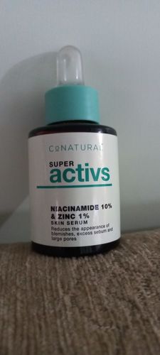 Customer photo review of Niacinamide 10% + Zinc 1% - Super Activs Skin Serum