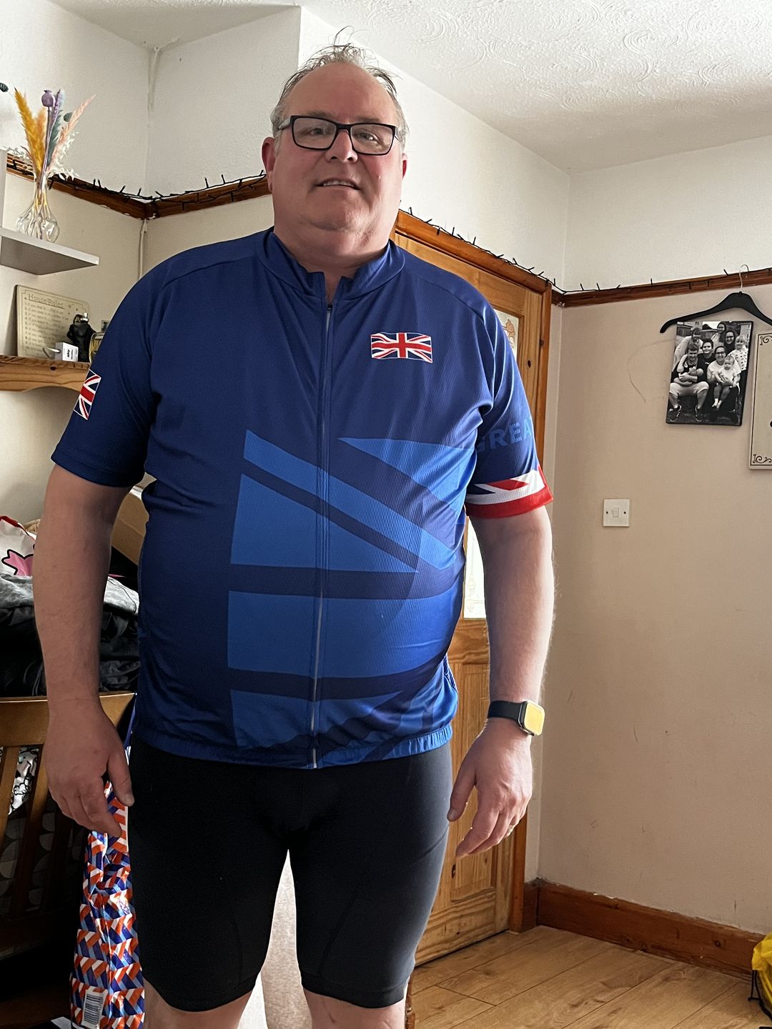 Customer photo review of Great Britain Cycling Jersey