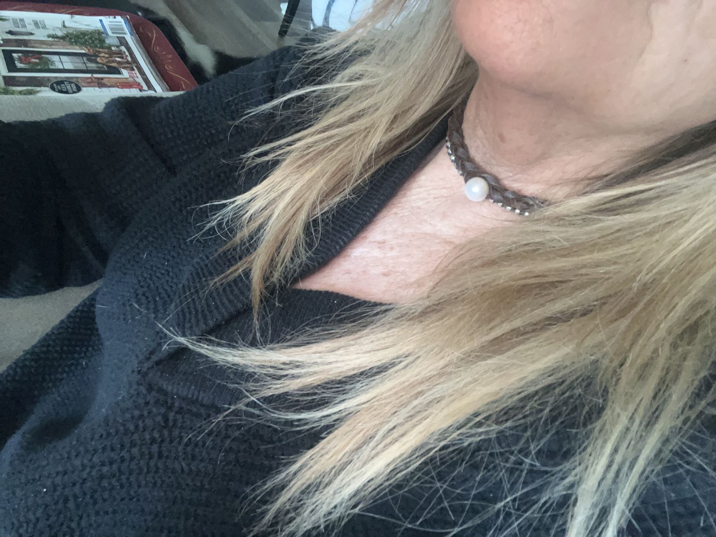 Customer photo review of Pearl Choker