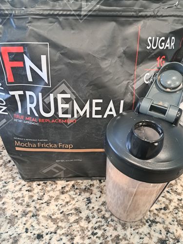 Customer photo review of True Meal Low Carb Meal Replacement