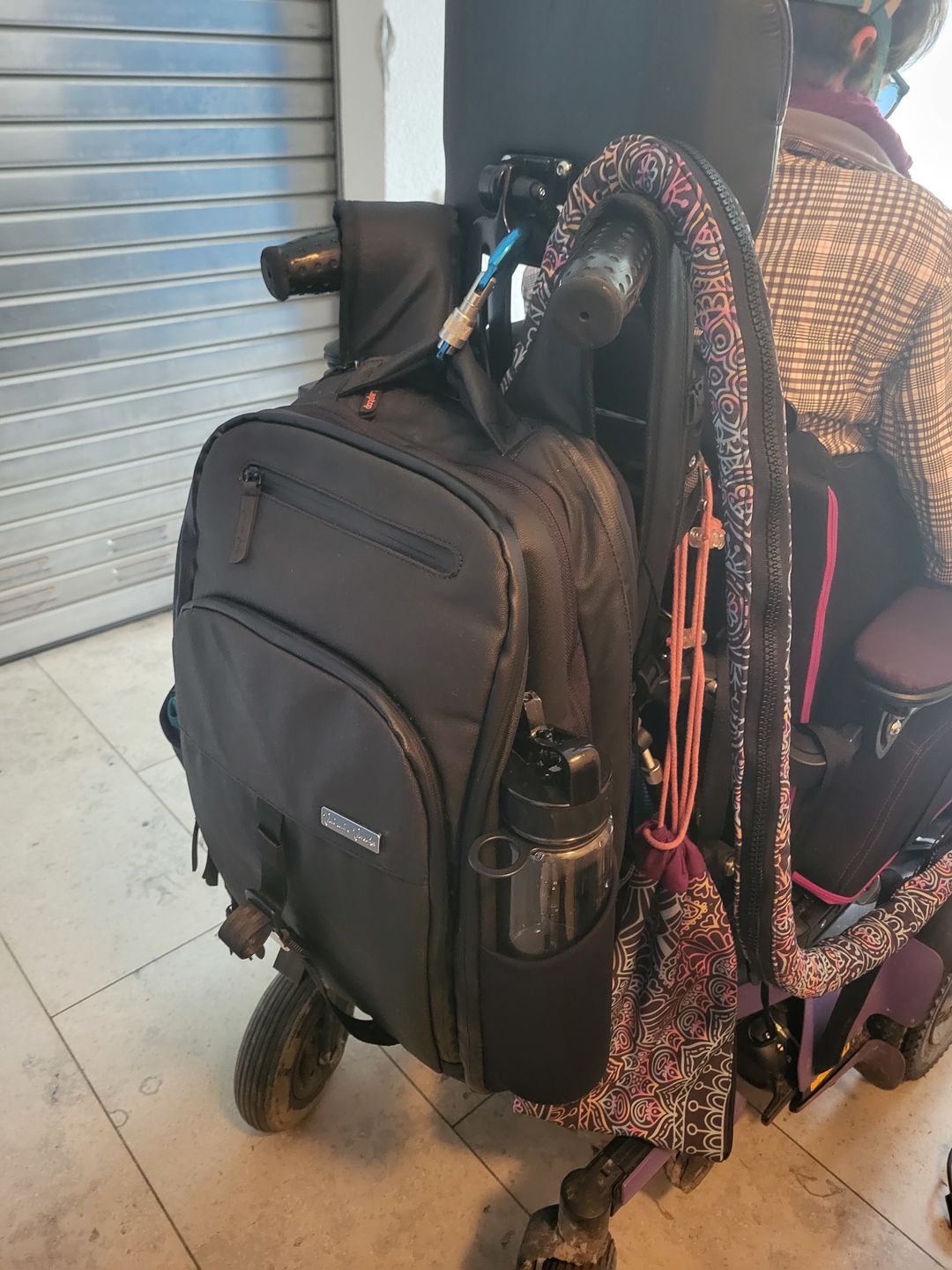 Customer photo review of Backpack – optional with laptop compartment (Tech-Sleeve)