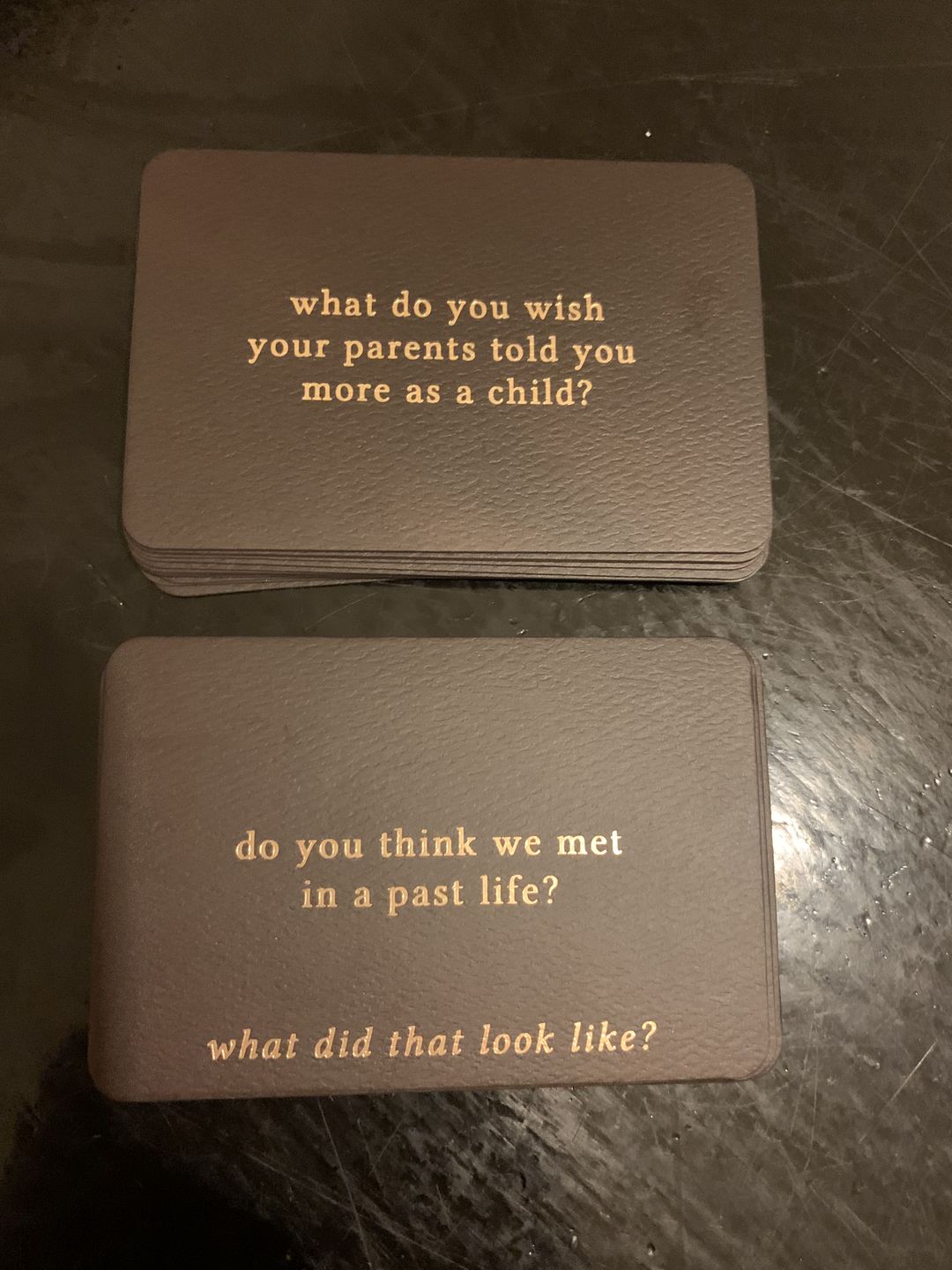 Customer photo review of Sacred Connection Cards