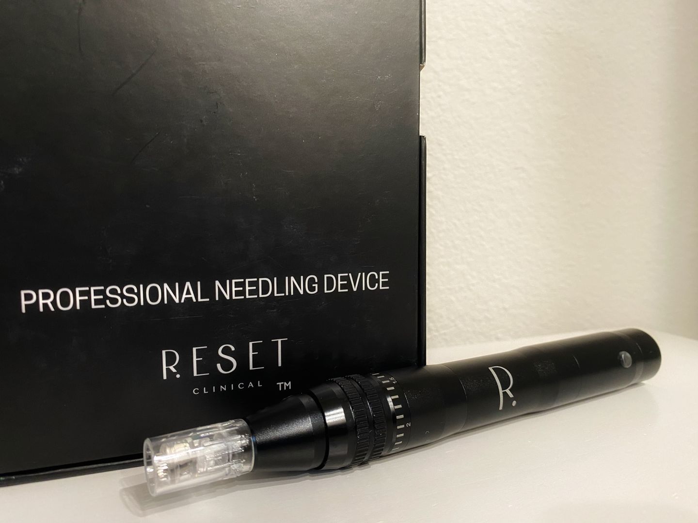 Customer photo review of Reset Skin System Dermal Needling Device