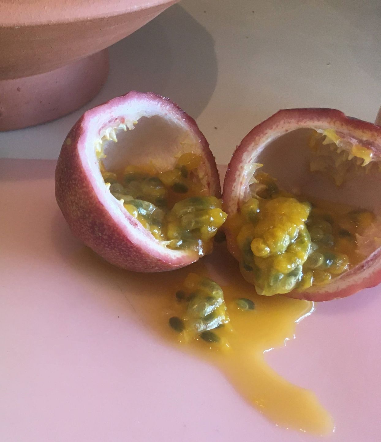 Customer photo review of Purple/Pink Passionfruit (Lilikoi) Box