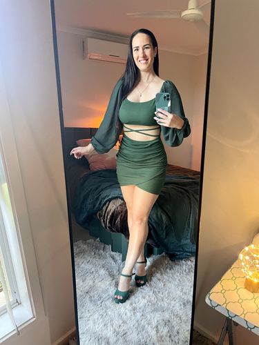 Customer photo review of Waterproof Splash blanket™ - Emerald Green The OG