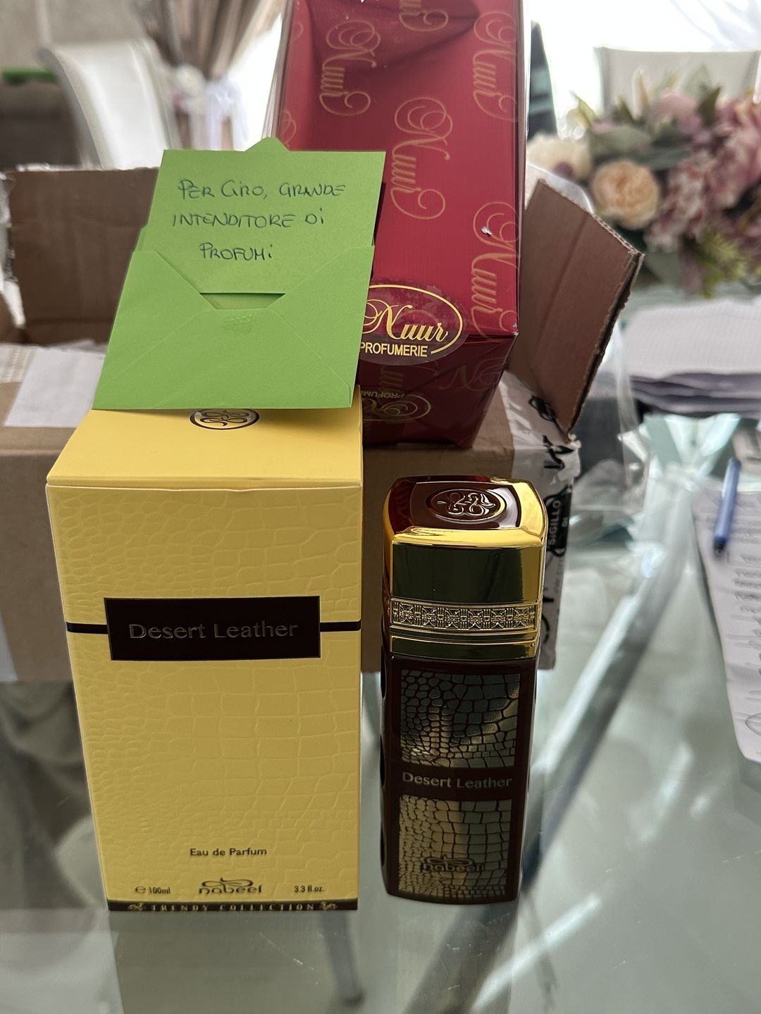 Customer photo review of NABEEL - DESERT LEATHER