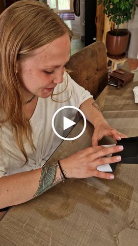 Customer video review of Collier Amour Étoilé - À Ma Fille - Je t'aime, pour toujours...