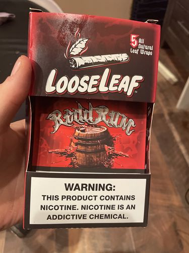 Customer photo review of Trippie Redd Rum Looseleaf (40 Count)