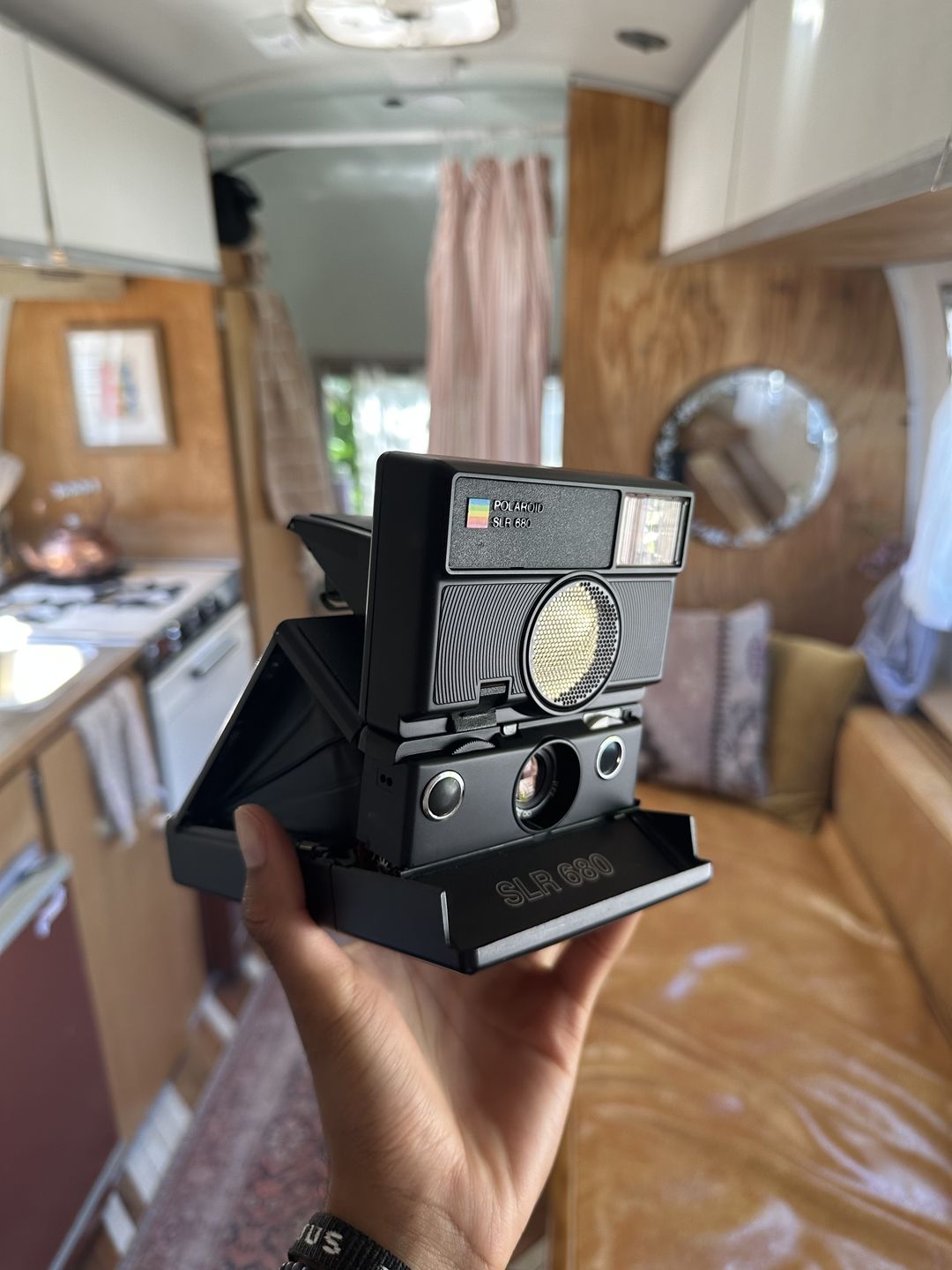 Customer photo review of Polaroid Folding Camera Replacement Button and Installation Service
