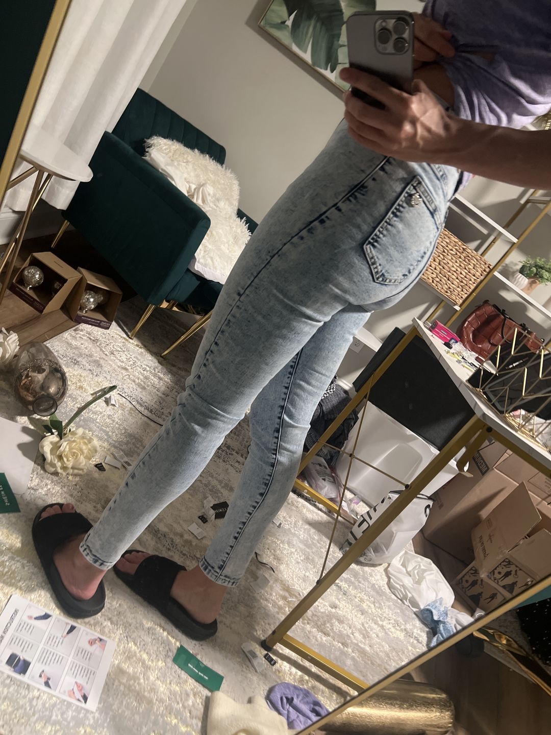 Customer photo review of Ethos High-Rise Skinny Jean  #FlatteringFit