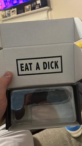 Customer photo review of Eat a Dick - The Chocolate Dick