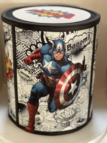 Customer photo review of A3 Rectangle Custom Edible Icing Image