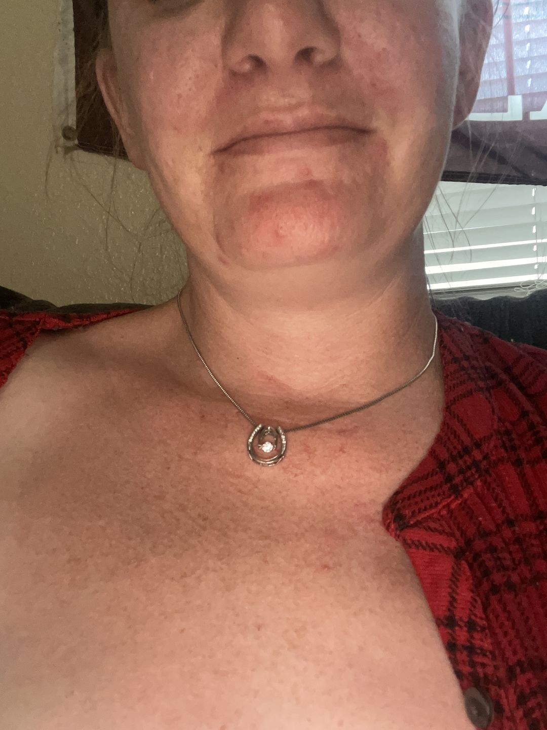 Customer photo review of Mother's Day Daughter Gift- Horse Shoe Necklace