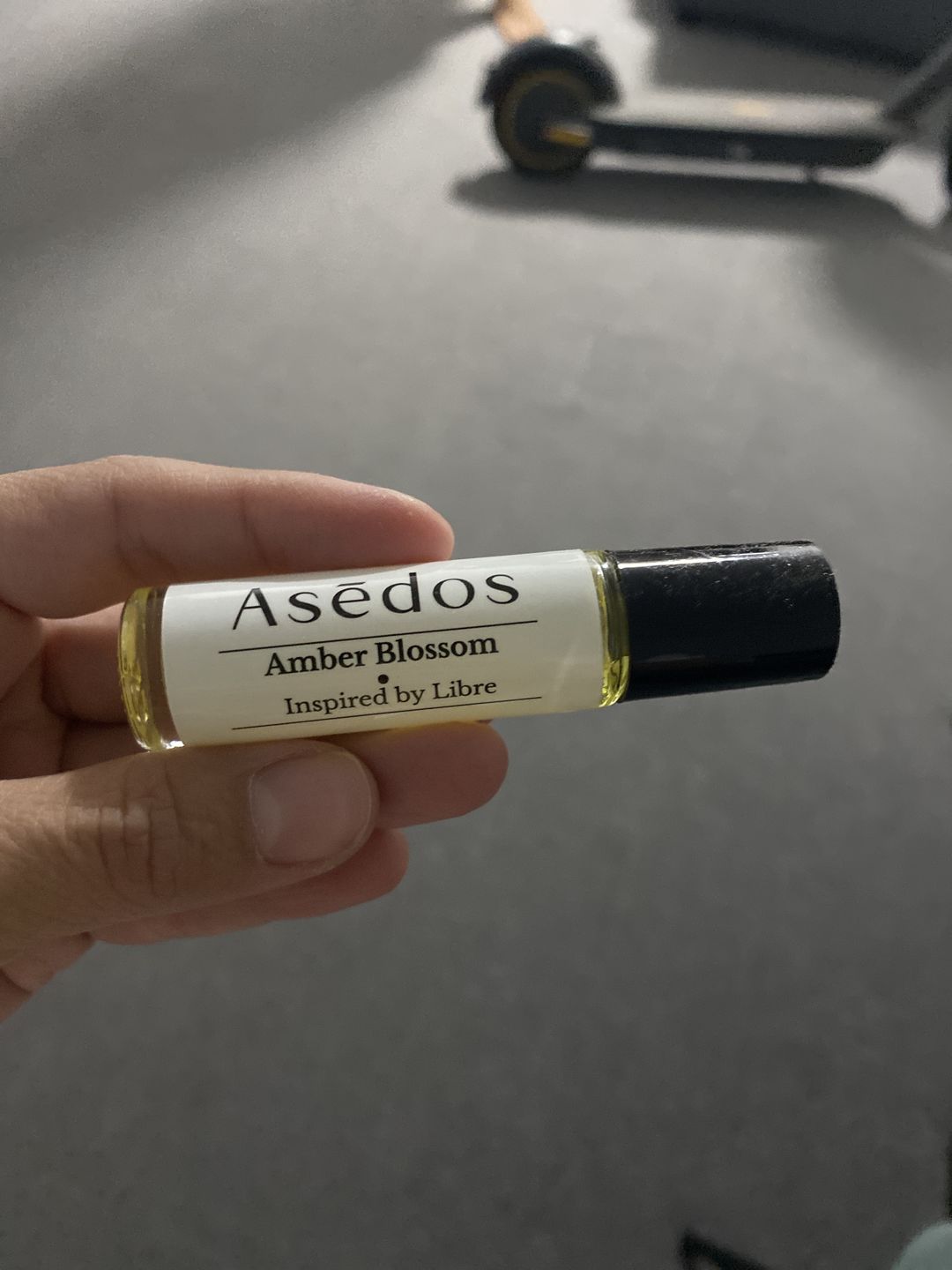 Customer photo review of AMBER BLOSSOM PERFUME OIL