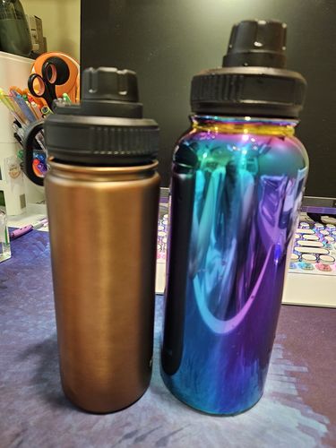Customer photo review of Metallic Ace Bottle Medium