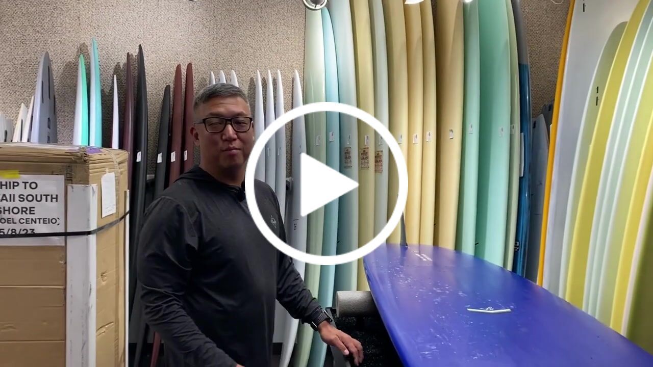 Customer video review of CJ Nelson PARALLAX PLUS 2+1 Fin (7'10-9'9) Thunderbolt Red