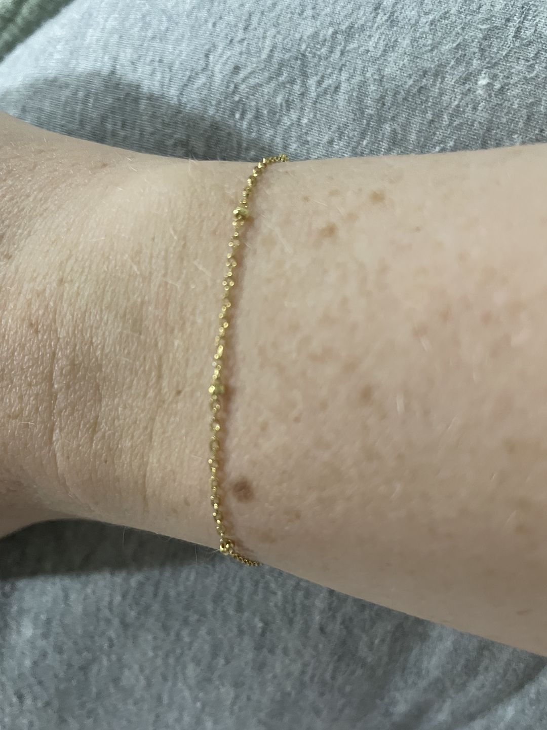 Customer photo review of Classic Satellite Chain Bracelet