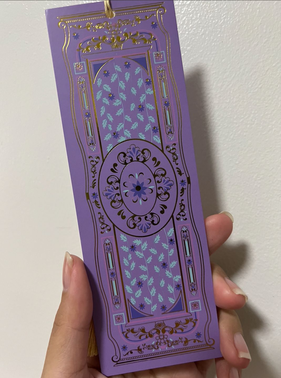 Customer photo review of Once Upon a Time Bookmark - Wisteria